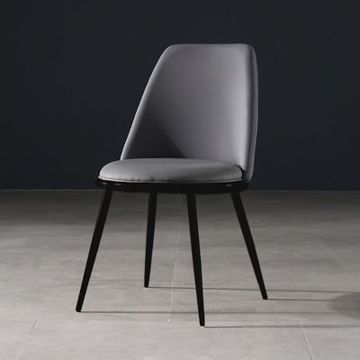 2PCS Modern Italian Style PU Leather Dining Chair Set Of 2 Model NC917