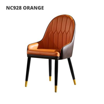 2PCS Modern Italian Style PU Leather Dining Chair Set Of 2 Model NC928