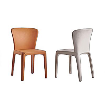 2PCS Modern Italian Style PU Leather Dining Chair Set Of 2 Model NC976