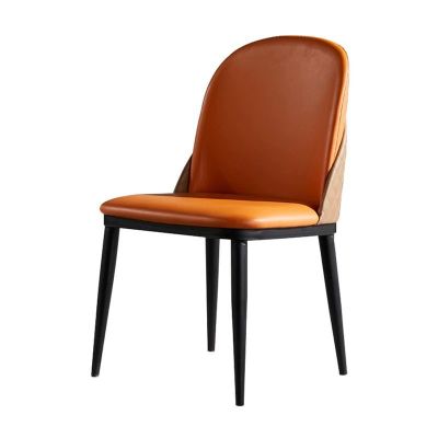 Modern Italian Style PU Leather Dining Chair Set Of 2 Model NC903