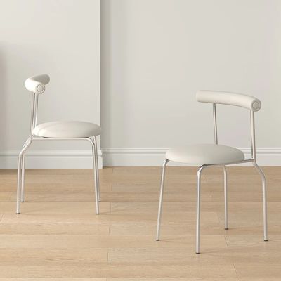2PCS Modern Italian Style PU Leather dining chair Set of 2 Model NC9198