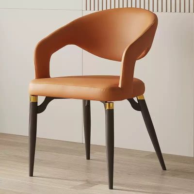 2PCS Modern Barrel Back Dining Chairs More Colours Customisable