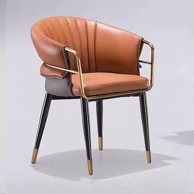 2PCS Double Layer PU Leather Dining Chairs More Colours Customisable