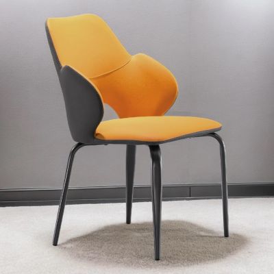 2PCS Contempo Curve PU Leather Dining Chairs More Colours Customisable