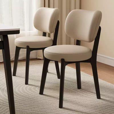 2PCS Modern 30 Style Upholstered Dining Chair More Colours Customisable