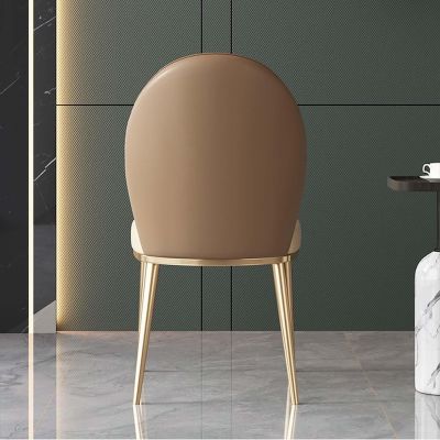2PCS Shell Back PU Leather Dining Chair More Colours Customisable