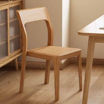 2PCS Minimalist Stackable Wooden Dining Chair More Colours Customisable