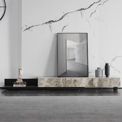 Italian Style Sintered Stone Extendable TV Stand/TV Unit