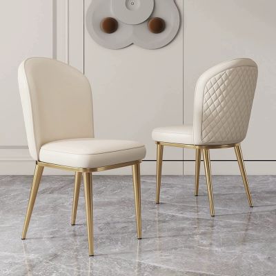 2PCS Modern Italian Style PU Leather Dining Chair YS817 More Colours Customisable
