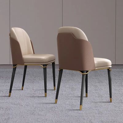 2PCS Modern Italian Style PU Leather Dining Chair YS827 More Colours Customisable
