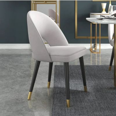 2PCS Modern Italian Style Velvet Dining Chair YS836 More Colours Customisable