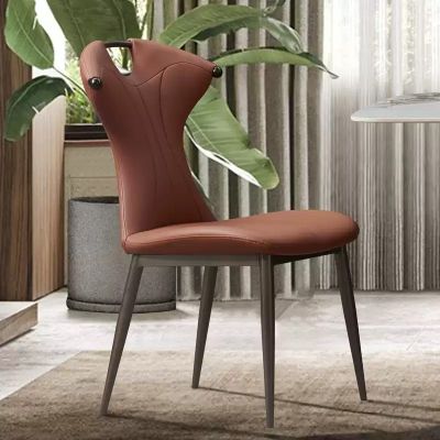 2PCS Modern Italian Style PU Leather Dining Chair YS844 More Colours Customisable