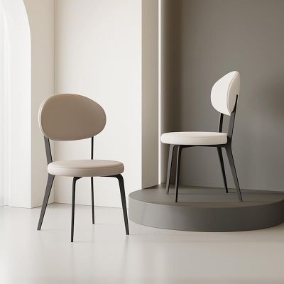 2PCS Modern Italian Style PU Leather Dining Chair YS845 More Colours Customisable