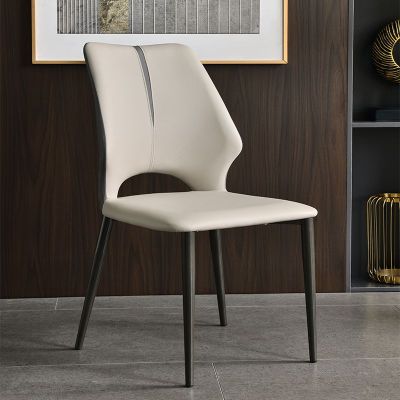 2PCS Modern Italian Style PU Leather Dining Chair YS847 More Colours Customisable