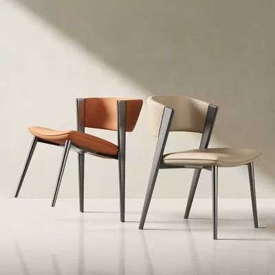 2PCS Modern Italian Style PU Leather Dining Chair YS851 More Colours Customisable