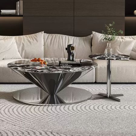 Bvlgari Marble UFO Coffee Table