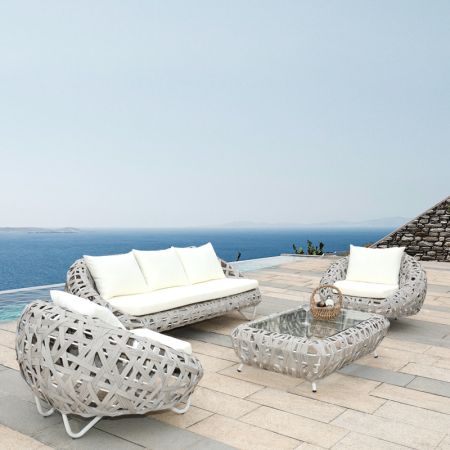 Couture Curved Outdoor Sofa
