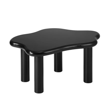 Coffee Table Side Tables Black Irregular