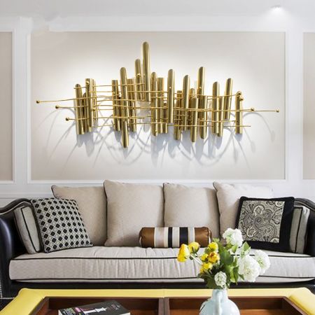 Modern Gold Abstract Wall Art Model A