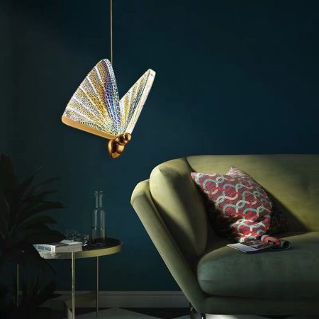 Modern Butterfly Acrylic Chandelier