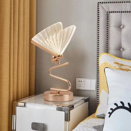 Modern Butterfly Acrylic Table Lamp