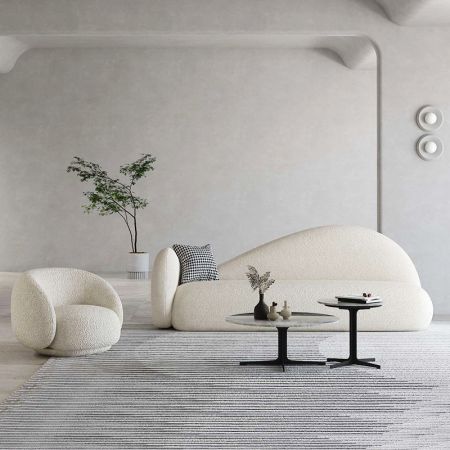 Modern Mermaid Tail Sofa 1-3 Seater (Custom Colors & Sizes)