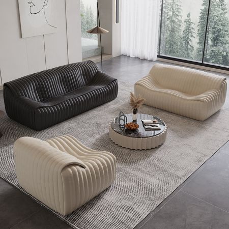 Cardboard Style Sofa 1-3 Seater (Custom Colors & Sizes)