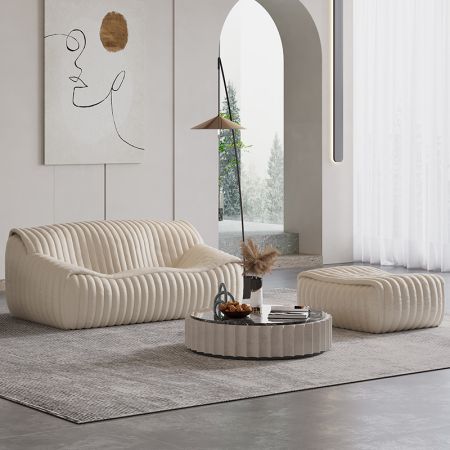 Cardboard Style Sofa 1-3 Seater (Custom Colors & Sizes)