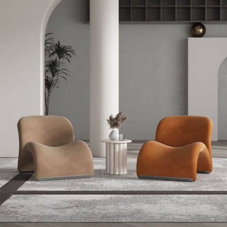 Le Chat Style Upholstered Accent Chair More Materials and Colours Customisable