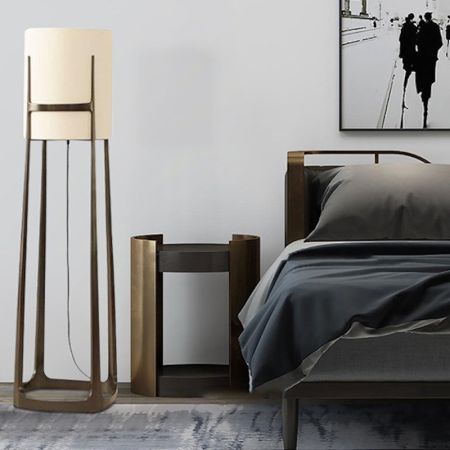 Mid Century Lighthouse Style Floor Lamp