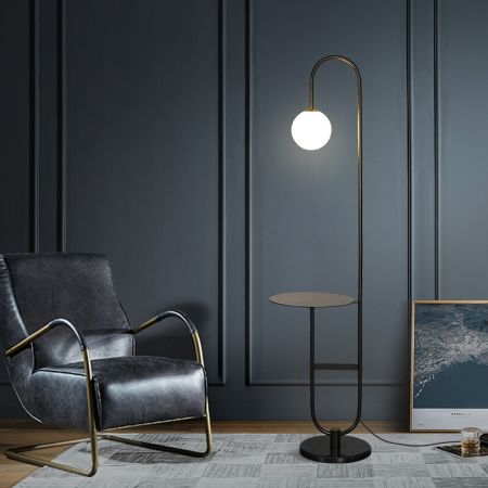 Modern Marble Base Floor Lamp