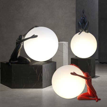 Art Decor Sphere Desk Lamp