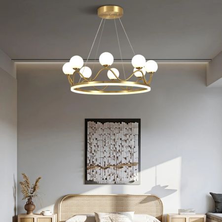 Princess Crown Chandeliers 6/8 Heads