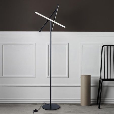 3 Heads Light Rods LED Floor Lamp