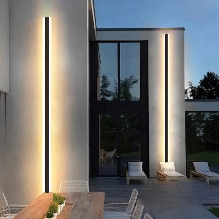 Minimalist Linear Indoor/Outdoor Wall Light Wall Lamp IP65 Waterproof