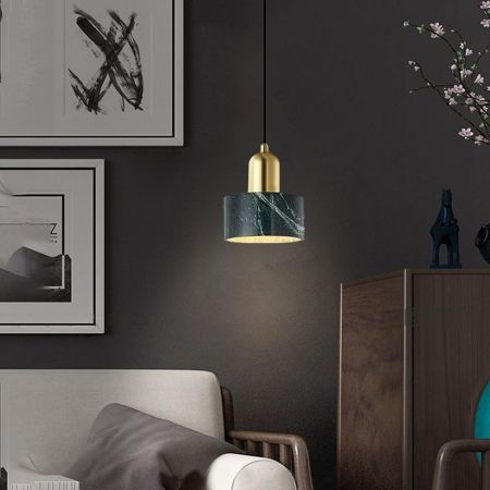 Natural Marble Brass Pendant Lights