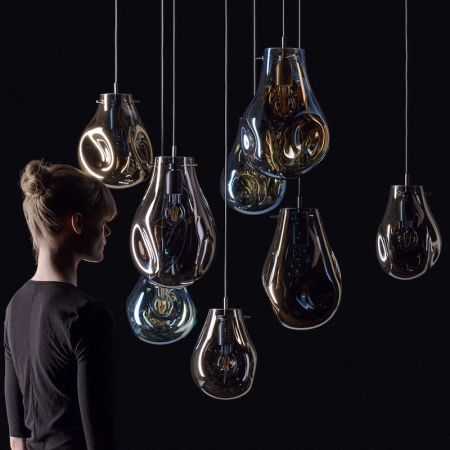 Soap Pendant Light Multi-Heads Customisable