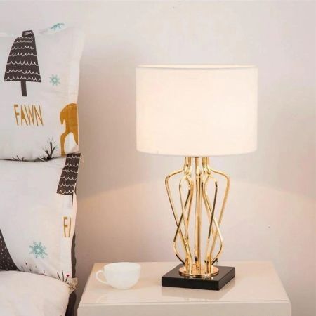 Frances Brushed Bronze Table/Desk Lamp