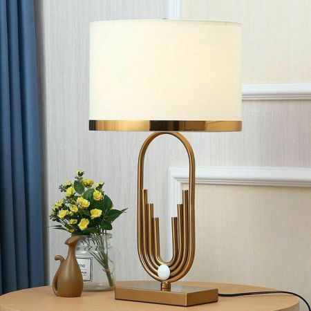Antique Gold Aeqean Table/Desk Lamp