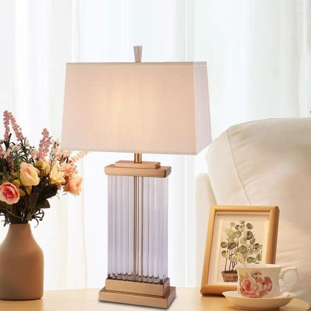 Modern Crystal Stick Shape Table/Desk Lamp
