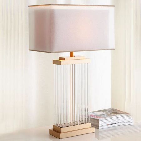 Modern Crystal Stick Shape Table/Desk Lamp