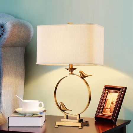 New Chinese Retro Sparrow Table Lamp