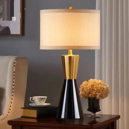 Ceramics Cloth LED Lights Table/Desk Lamp
