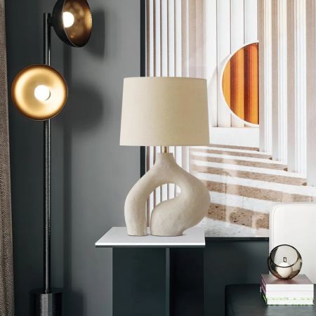 Resin Sculpture Table/Desk Lamp