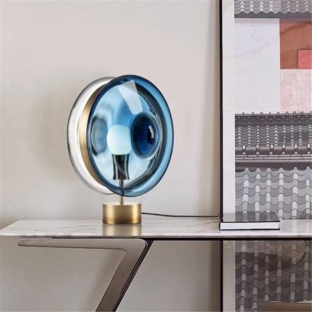 Orbital Style Crystal Table/Desk Lamp