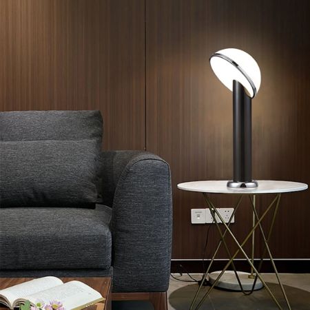 Designer Style Black Base Table Lamp