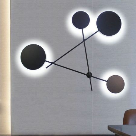 Modern Minimalist Geometric Shape Metal LED Wall Light Wall Sconce Wall Lamp