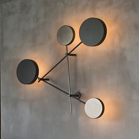 Modern Minimalist Geometric Shape Metal LED Wall Light Wall Sconce Wall Lamp