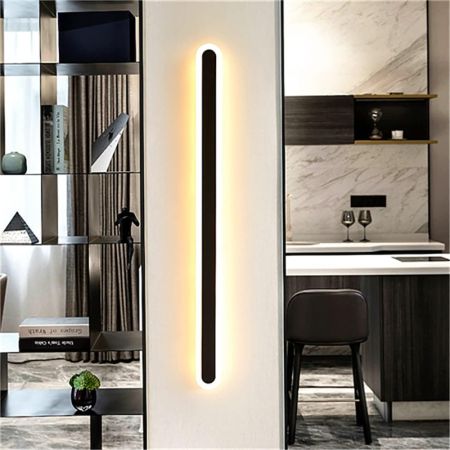 Minimalist Modern Long Stripe Indoor/Outdoor Wall Light Wall Lamp 