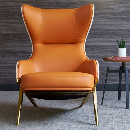 Replica High Back Lounge Chair